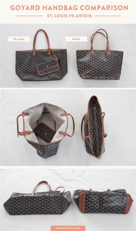 anjou pm bag|goyard artois vs st louis.